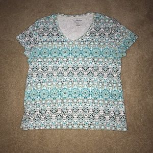 2 Croft&Barrow Women’s Classic Tees - Sz XL